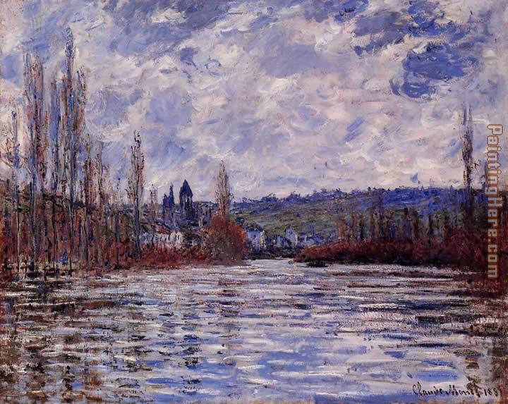The Flood of the Seine at Vetheuil painting - Claude Monet The Flood of the Seine at Vetheuil art painting